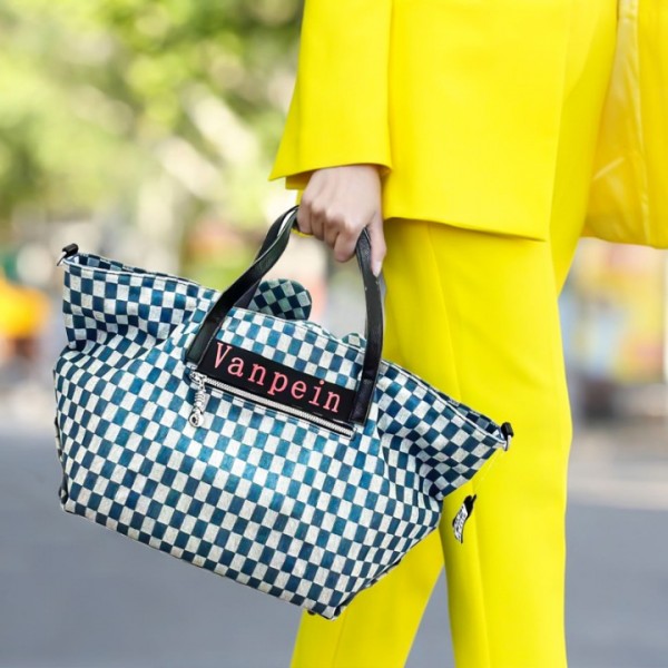  Vanpein Lightweight Foldable Canvas Duffle Bags for Traveling, the Gym, and as Sports Equipment Bag & Organizer for Men & Women 